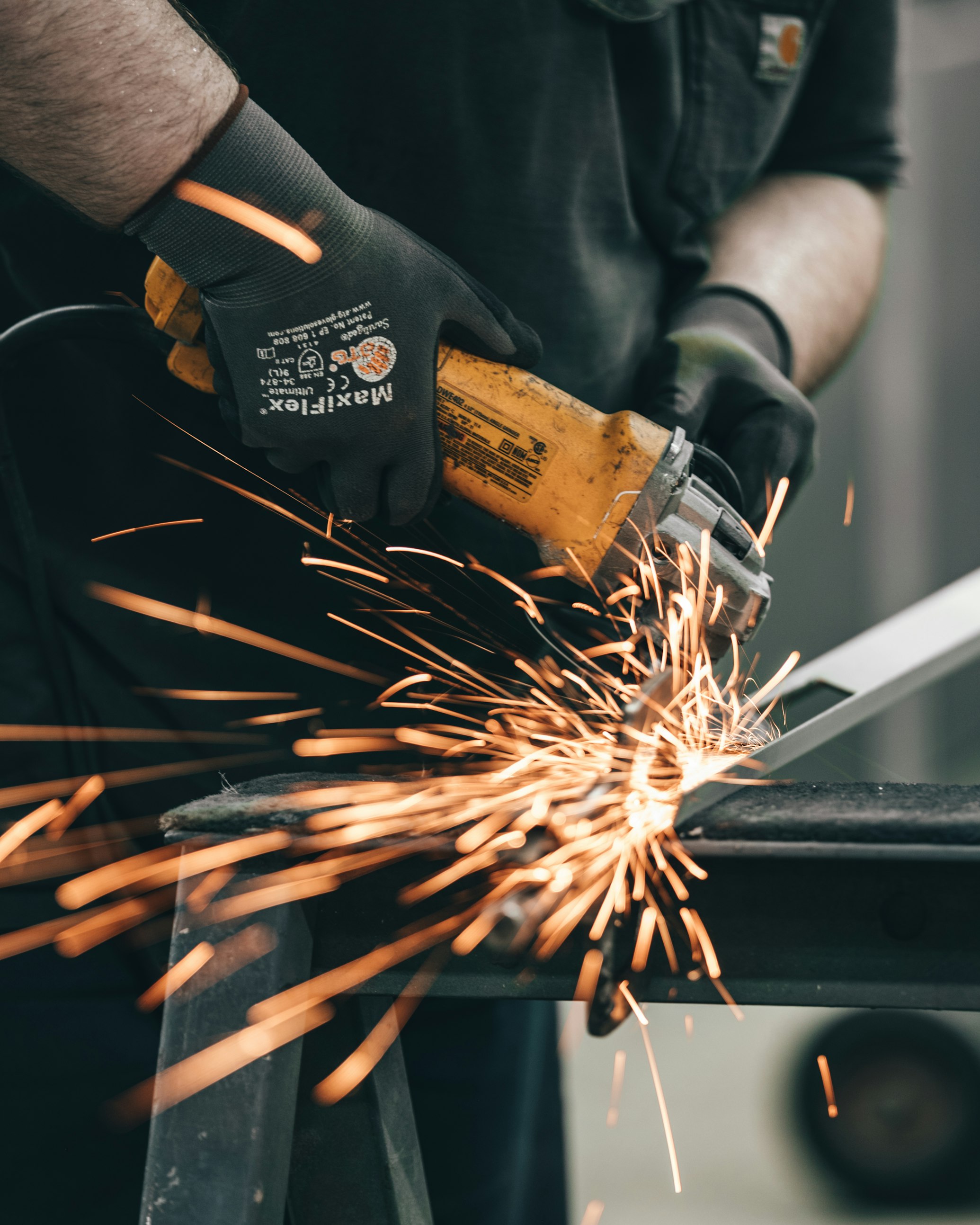 EXC2 certified coded structural steel welding in Penicuik Midlothian workshop